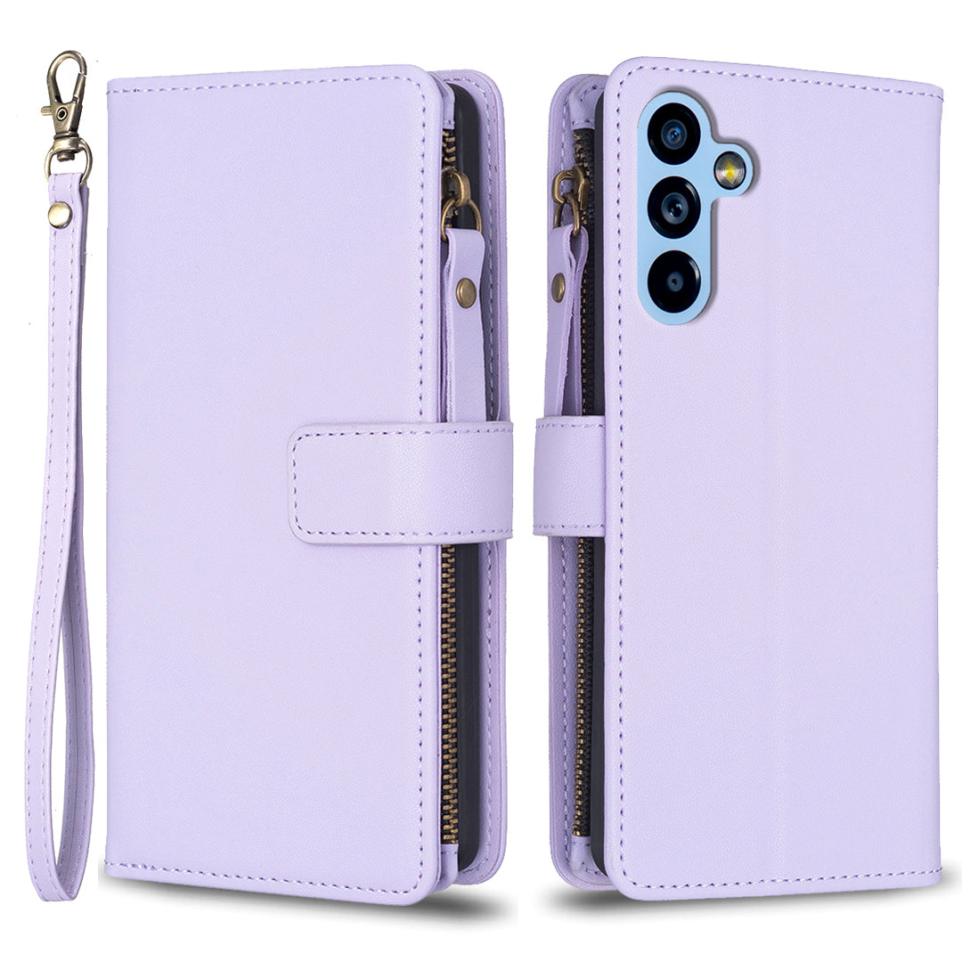 BF Style-19 for Samsung Galaxy A54 5G Leather Phone Case Zipper Pocket Cover with Stand Wallet BF Style-19 for Samsung Galaxy A54 5G Leather Phone Case Zipper Pocket Cover with Stand Wallet